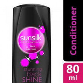 SUNSILK BLACK SHINE CONDITIONE 80ml